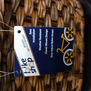 Bike Shop woven bicycle basket